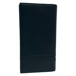 Bvlgari Long Wallet - Black Leather